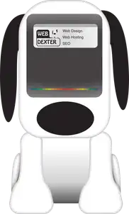 Byte doing a search engine search for Web Dexter